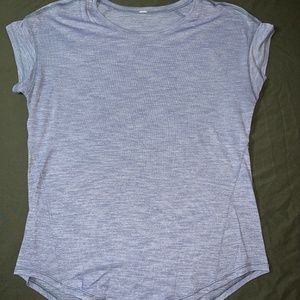 Lululemon Lost In Pace Short Sleeve Light Blue